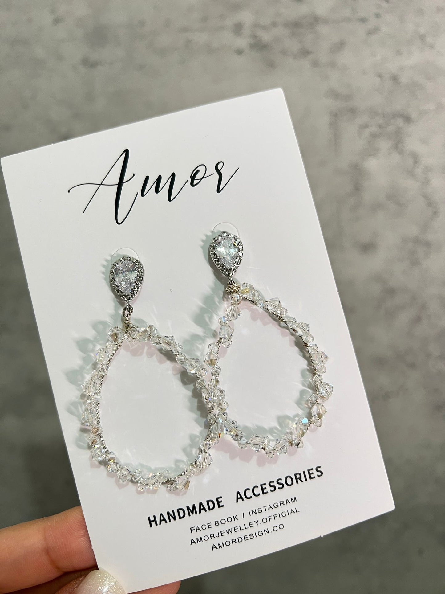 Swarovski Round Earrings