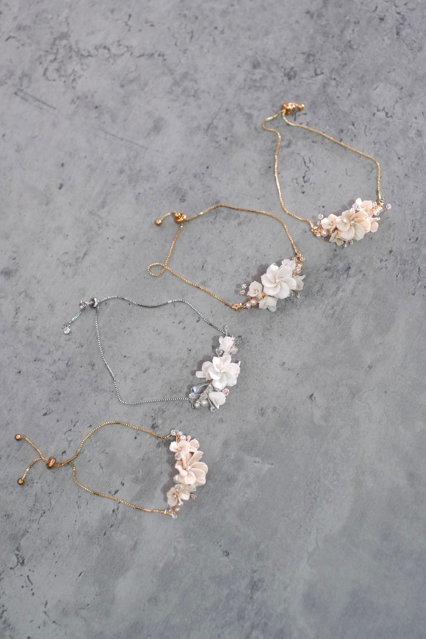 Handcrafted flower bracelet 2